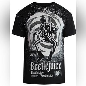 Beetlejuice Men's and Big Men's Graphic Tee with Short Sleeves